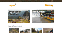 Desktop Screenshot of filmingperu.com